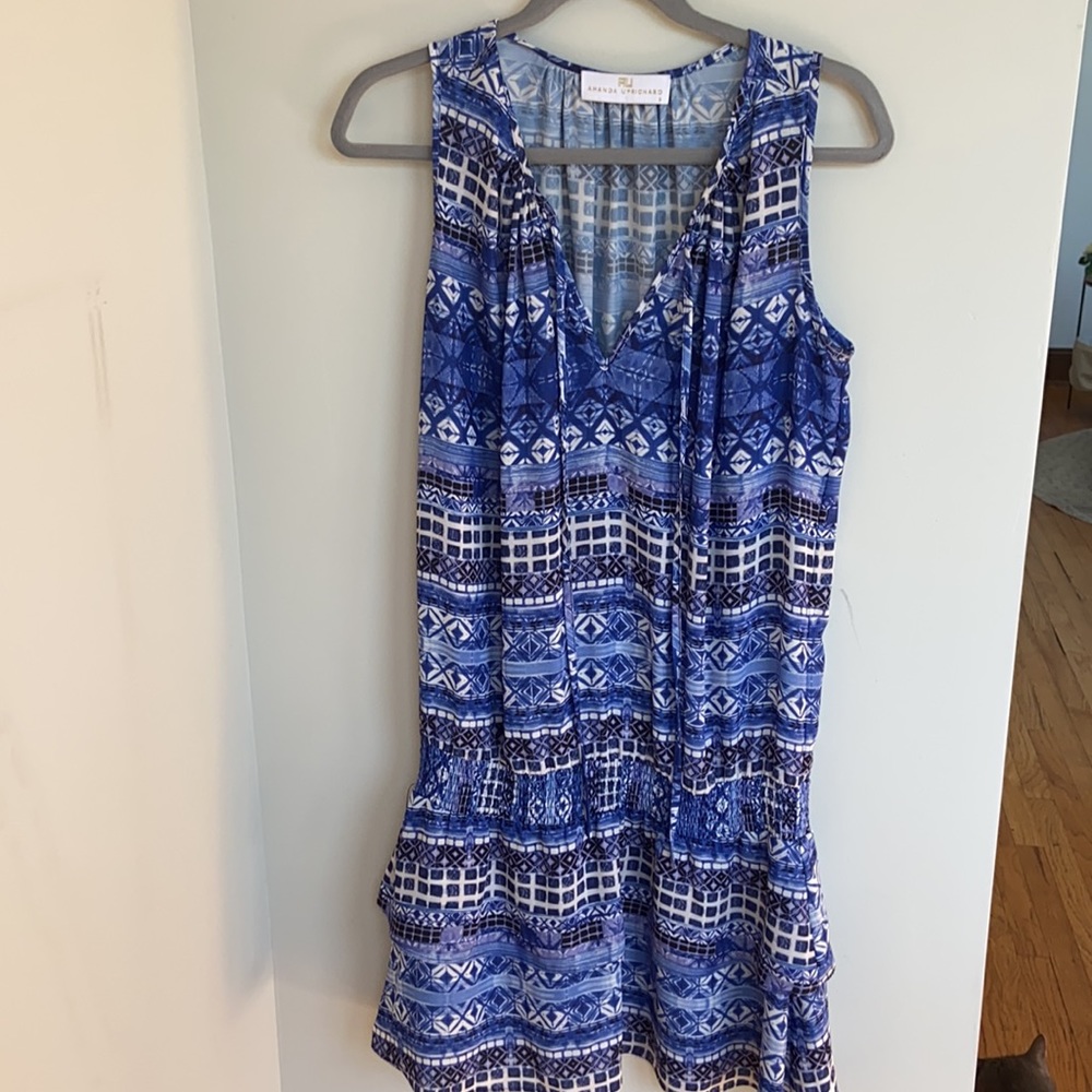 Blue Amanda Uprichard dress in a size small.